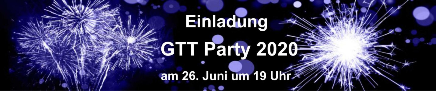 GTT Party Banner